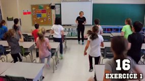 Tabata en classe (vidéo 1 de 3) - Rose-des-Vents - Pauses Actives