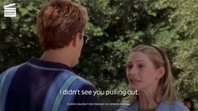 Dawson's Creek - Pacey / Andie Car Accident