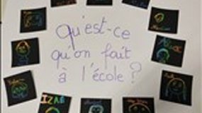 Qu'est-ce qu'on fait à l'école ?