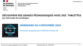 Usages pédagogiques avec des tablettes - Mdn - 04/12/2024