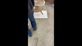 test de résistance fauteuil coque