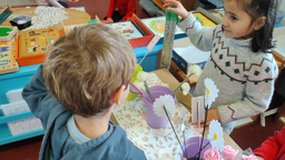 Espace à scénario "Chez le fleuriste"