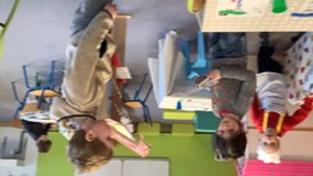 Espace à scénario "Crêperie" en classe de GS