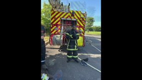VISITE DE LA CASERNE DES POMPIERS
