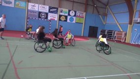 handball en fauteuil