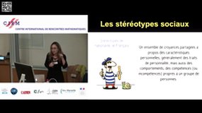 Isabelle Régner - conférence - Effet interférent des stéréotypes de genre