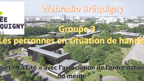 Webradio Lycée Bréquigny - projet "la cité" en partenariat avec l'association de l'ordre national du mérite - Groupe 3 - Les personnes en situation de handicap